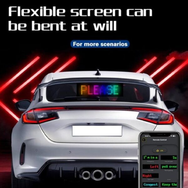 Matrix led car