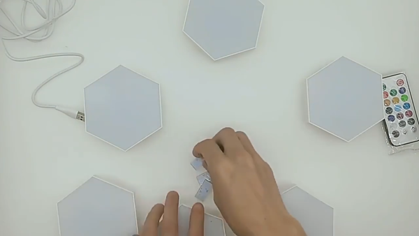 videoframe_2320 Leds Murale Tactile